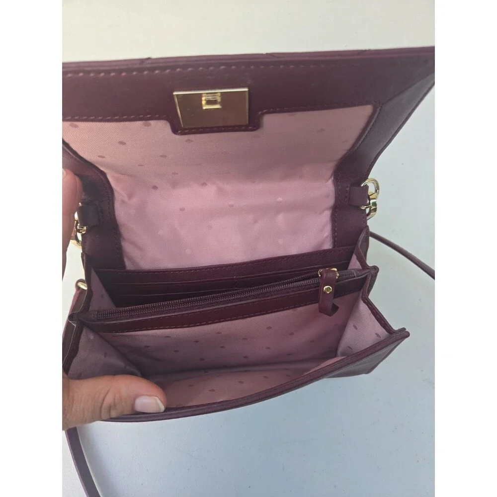 Kate Spade Reese Wyn Crossbody Cherrywood